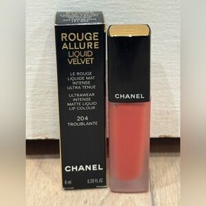Chanel Rouge Allure Liquid Velvet Ultra Intense Matte Lip Colour 204 Troublante